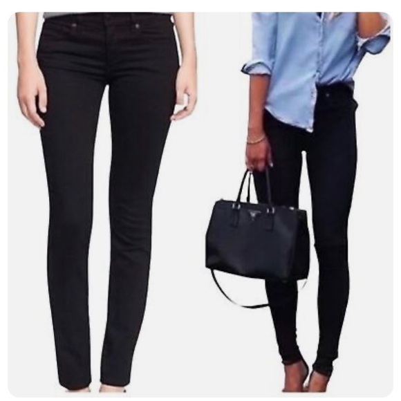 ❤️Tory Burch Skinny Black Jeans - Picture 1 of 7